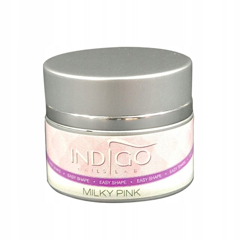 Indigo easy shape Milky Pink 5ml żel budujący - obrazek 2