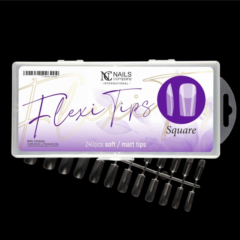 Nails Company Flexi Tips Square 240 szt. - obrazek 4