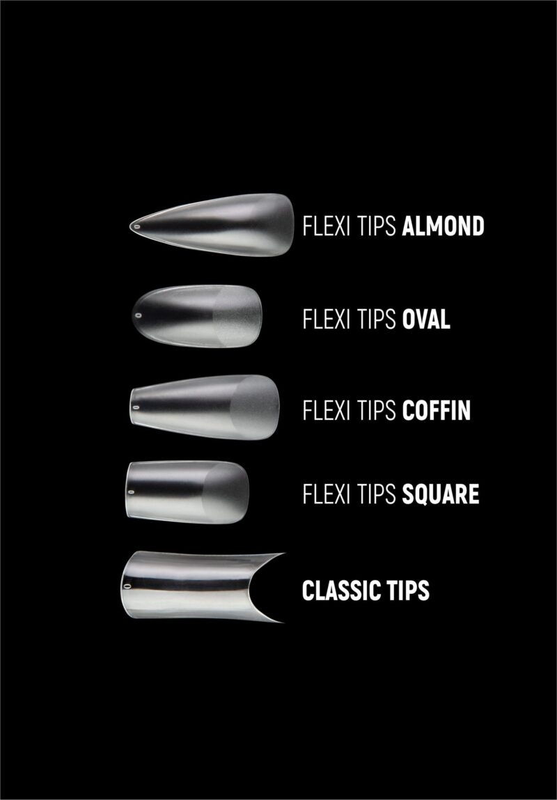 Nails Company Flexi Tips Square 240 szt. - obrazek 3