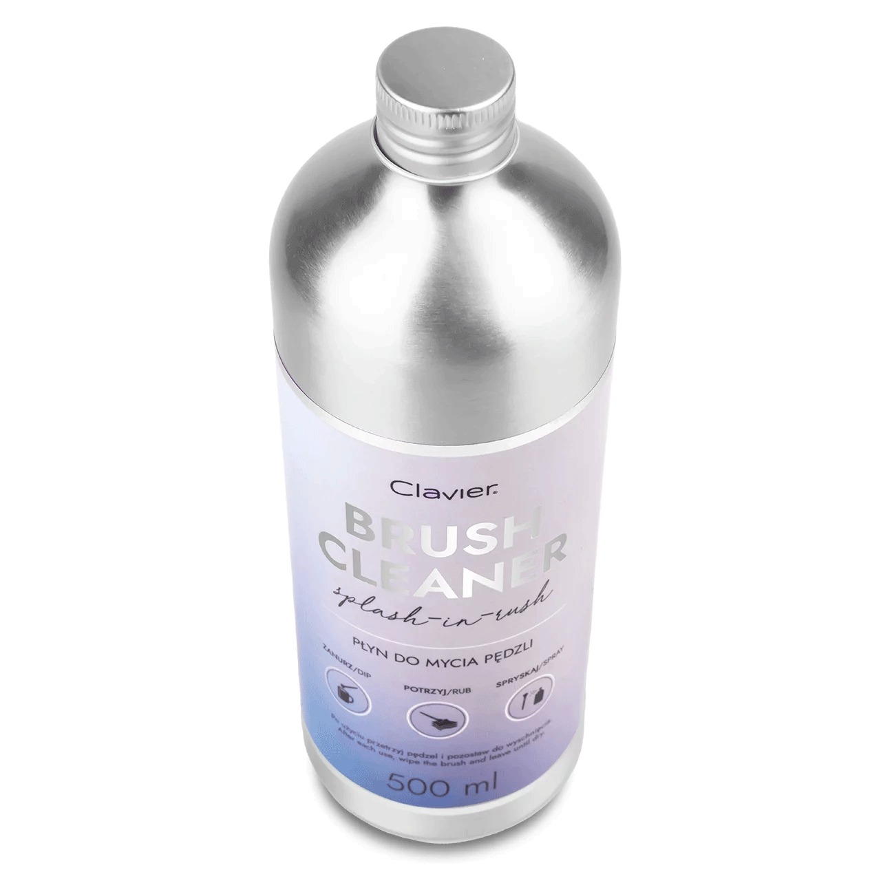 Clavier Brush Cleaner cleaner do mycia pędzli 500ml - obrazek 3