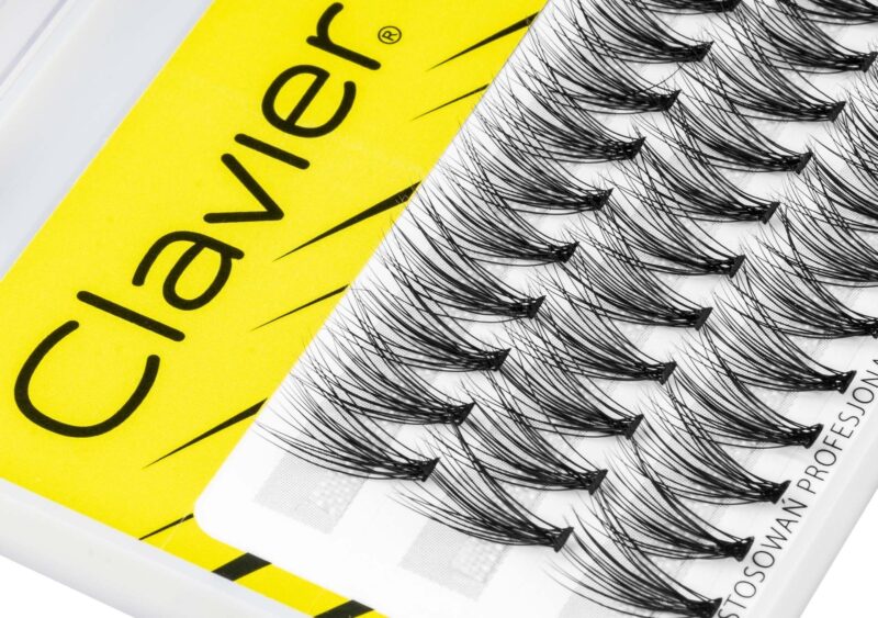 Clavier kępki rzęs DU2O Double Volume C 0,10 10mm Natural - obrazek 2