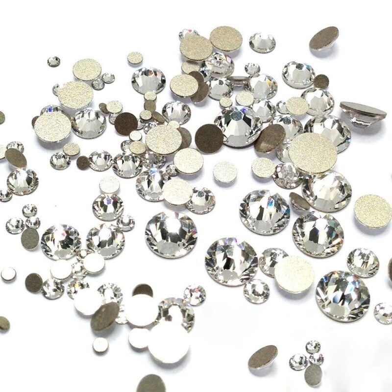 Cyrkonie szlifowane 50 szt. ss4 crystaliczne crystal - obrazek 2