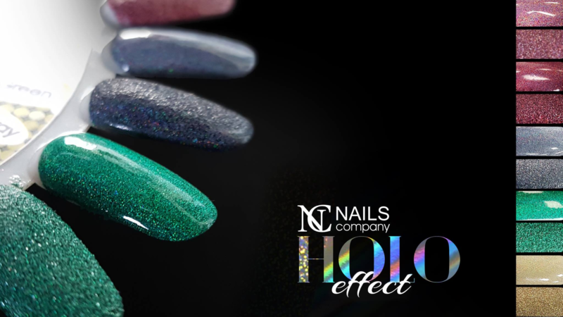 Nails Company nowy pyłek holo GRAY frozen 3g - obrazek 2