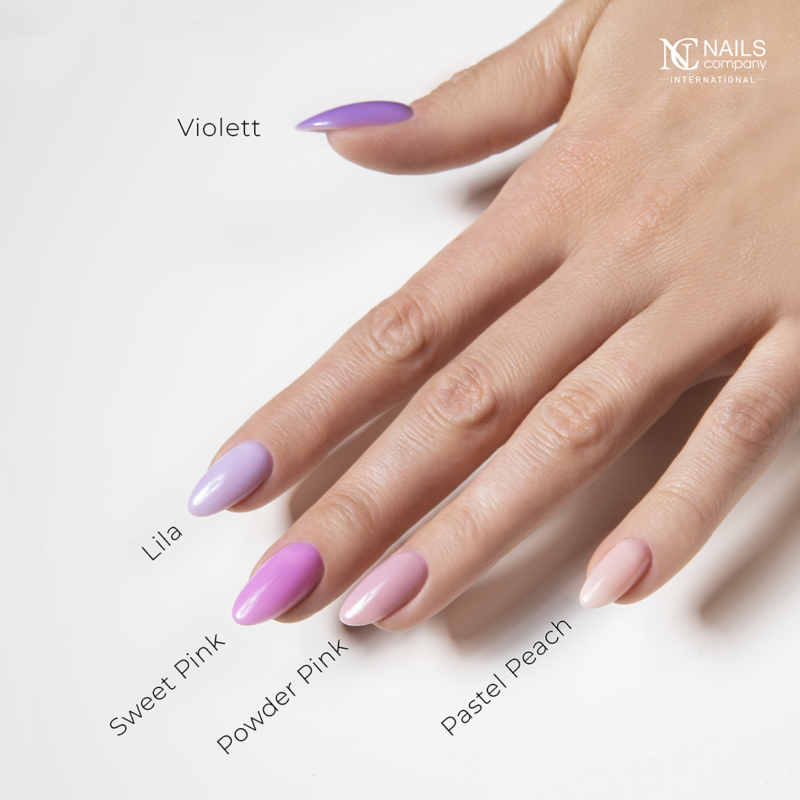 Nails Company Repair Base Color Lila 11ml - obrazek 3