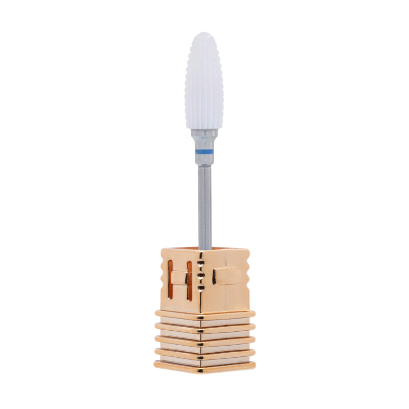 Frez ceramiczny stożek MEDIUM średni do ściągania żelu akrylu hybryd CB029 - M - obrazek 3